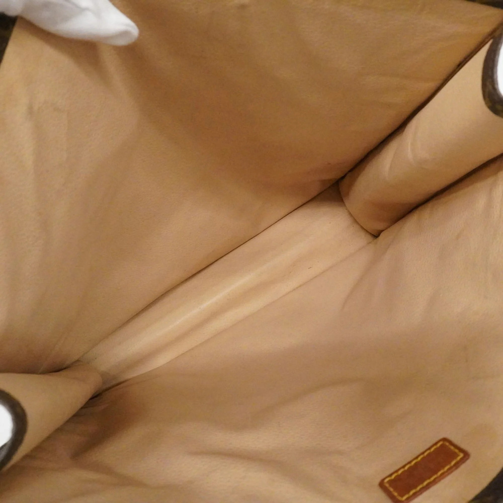 LOUIS VUITTON Authentic Brown Monogram Tote Bag - Picture 4 of 13
